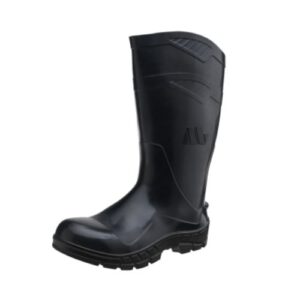 Bota Pvc Cano Longo Sem Forro Allwork Ca 40754 BRANCO/CA 48254 PRETA