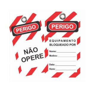 Etiqueta De Bloqueio Nao Ligue Com Filme Tagout