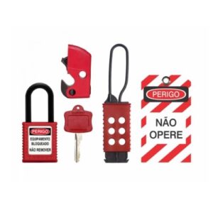 KIT DE BLOQUEIO DE DISJUNTORES NR10 TAGOUT