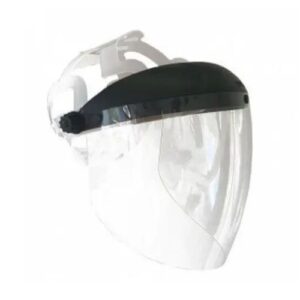 PROTETOR FACIAL INC. C/SUSP PLASTICA POLIETILENO TEREFLALATO GLICOL CA 35936 PRETO UMP