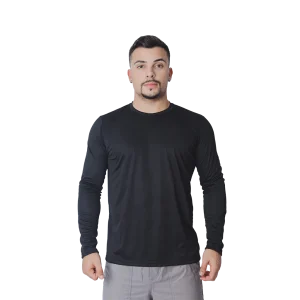 CAMISETA UV 50 POLIESTER PRETO MAICOL